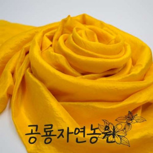 [공룡자연농원] 치자 실크 스카프
