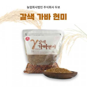 [농업회사법인 주식회사 두보] 2024년산 가바현미 3Kg  
